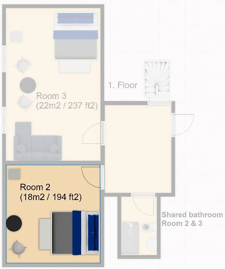 Rheinstream Guesthouse 巴塞尔 招待所